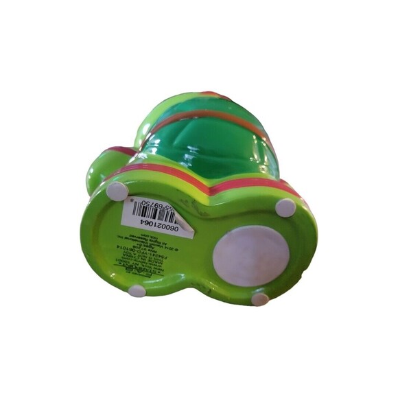 Fab NY TMNT Raphael Piggy Bank Kids 9x6x3 Green Collectible - Picture 5 of 5